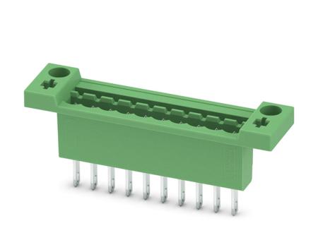 0707316 Phoenix Contact, 5.08mm Pitch, COMBICON Control, 10 Way, , Pluggable Terminal Block, Feed Through Header, Panel Mount,