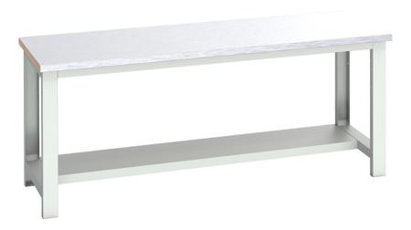 41003659-16V Bott 41003659.16V Sheet Steel Workbench, 350kg Max Load, 840mm x 750mm x 2000mm