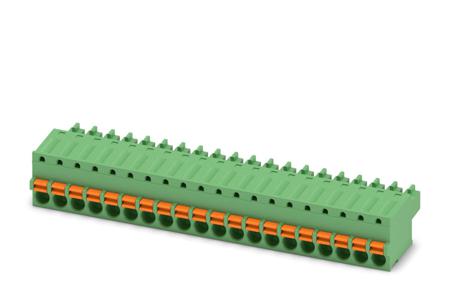 1851229 Phoenix Contact, 3.81mm Pitch, FK-MCP 1.5/20-ST-3.81, 20 Way, , Pluggable Terminal Block, Plug, Cable Mount, Spring