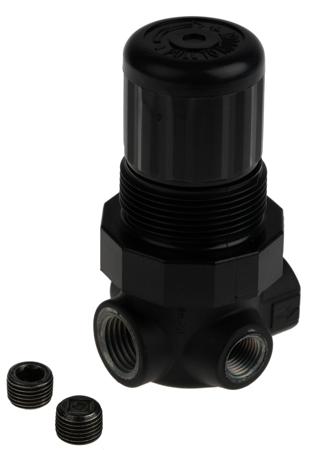 R07-205-RNMG Norgren G 1/4 Pneumatic Regulator - 0.3bar to 10bar, 1/4 in, 20bar max. input