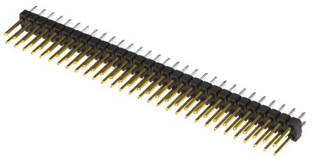 90131-0790 Molex C-Grid III Series Straight Through Hole Pin Header, 60 Contact(s), 2.54 mm Pitch, 2 Row, Unshrouded