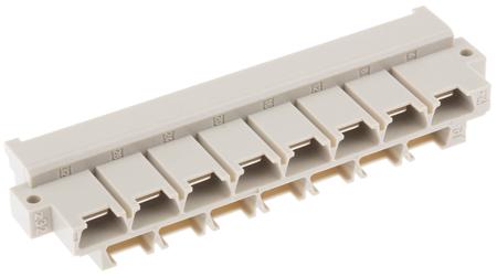 09060152912 HARTING 09 06 15 Way 10.16mm Pitch, Type H15 Class C1, 2 Row, Straight DIN 41612 Connector, Plug
