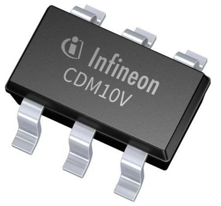 CDM10V4XTSA1 Infineon  Lighting Controller, 25 V 110 μA 6-Pin SOT-23-6