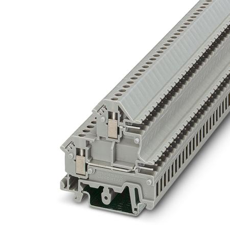 2770943 Phoenix Contact UKK 3-MSTB-5.08 AU32R Series Grey Double Level Terminal Block, 0.2mm², Double-Level, Plug In, Screw
