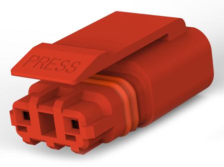 3-2834074-2 TE Connectivity SlimSeal Connector Miniature Series Miniature, 2-Pole, Male, 2-Way, Cable Mount, 5A, IP67