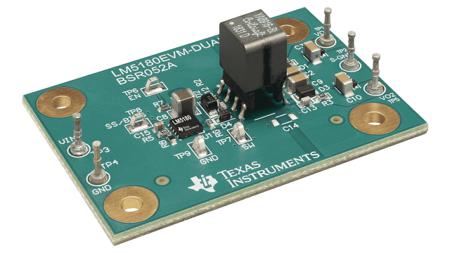 LM5180EVM-DUAL Texas Instruments Wide VIN PSR Flyback Converter Evaluation Module Flyback Converter for LM5180 for LM5180