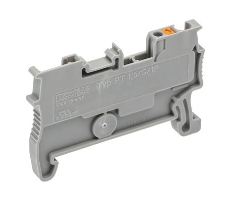 3208582 Phoenix Contact  PT 1 Series Grey, 0.14 → 1.5mm², Push In Termination