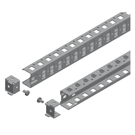 NSYSUCR4090 Schneider Electric PanelSeT Series Steel Cross Rail, 40mm W, 900mm H, 27mm D For Use With Panelset SF, SFX, SM, SMX