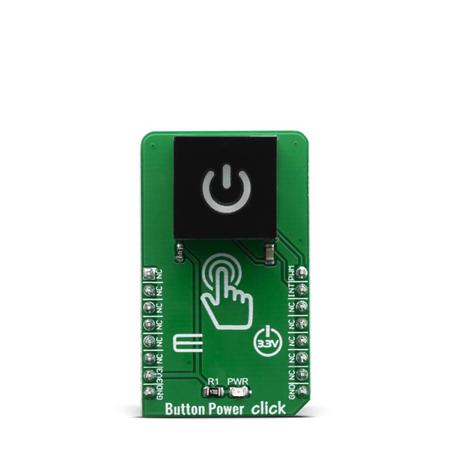 MIKROE-3740 MikroElektronika BUTTON POWER CLICK Touchscreen Development Kit for CTHS15CIC05 for Public Gaming Console and Slot
