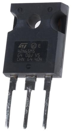 STW42N65M5 STMicroelectronics MDmesh M5 Type N-Channel MOSFET, 33 A, 650 V Enhancement, 3-Pin TO-247
