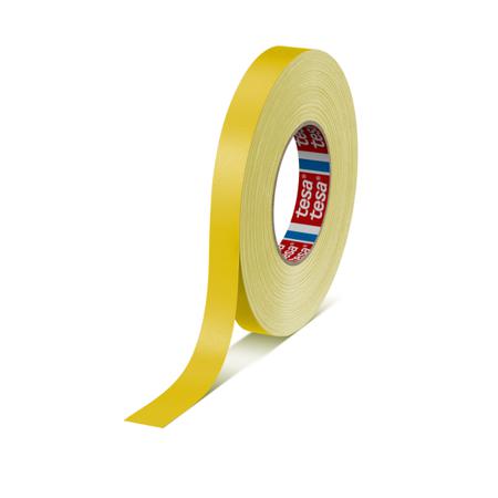 04651-00519-00 Tesa 4651 Cloth Tape, 50m x 19mm, Yellow