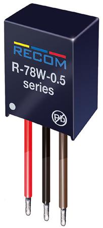 R-78W3-3-0-5 Recom DC-DC Switching Regulator, 6.5 → 32V dc Input, 3.3V dc Output, 6 → 500mA