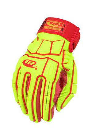 169-08 Ansell Ringers R-169 Red HPPE Cut Resistant, Impact Protection Gloves, Size 8, Thermoplastic Rubber Coating