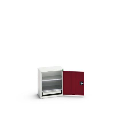 16929003.24 Bott 1 Door, 1 Drawer Sheet Steel Cupboard, 525 x 350 x 600mm