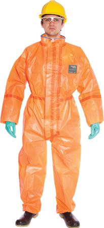 OR50T-00103-07 Ansell Orange Coverall, EN 1073-2, EN 1149-5, EN 14126, XXXL