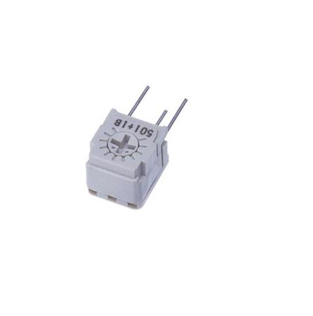 FT-63ETS101 Through Hole Trimmer Potentiometer 0.5W Side Adjust Nidec Components