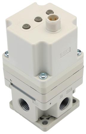 ITV2050-31F2N3 SMC G 1/4 Pneumatic Regulator - 0.5bar to 9bar, 10bar max. input