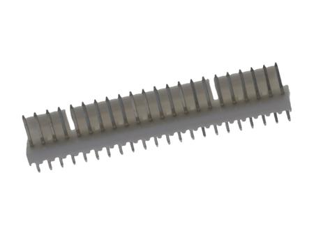 22-23-2221 Molex 6373 Series Vertical Through Hole PCB Header, 22 Contact(s), 2.54 mm Pitch, 1 Row, Shrouded