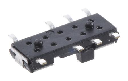 AYZ0203AGRLC C & K PCB Slide Switch DP3T On-On-On 100 mA Slide