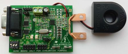 EVALSTPM33 STMicroelectronics Energy Metering Evaluation Board for STPM33 Power Line System