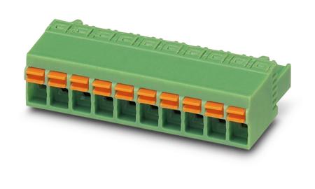 1754568 Phoenix Contact, 5.08mm Pitch, FKCN 2.5/ 2-ST-5.08, 2 Way, , Pluggable Terminal Block, Plug, Panel Mount, Screw