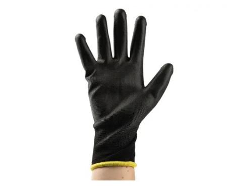 246-3344 Grey Pylon Abrasion Resistant, Tear Resistant Work Gloves, Size S, Polyurethane Coating