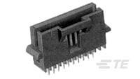 1-104071-1 TE Connectivity AMPMODU System 50 Series Vertical Board Mount PCB Header, 12 Contact(s), 1.27mm Pitch, 1 Row(s),