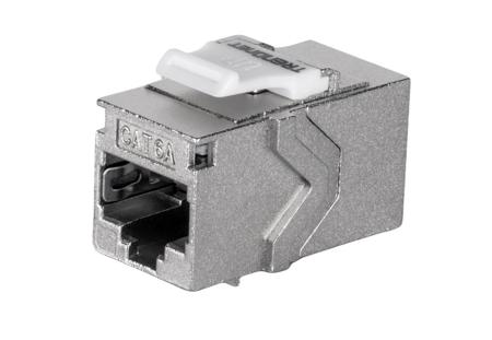 TC-KC06C6A Trendnet TC Series Cat5e, Cat6, Cat6a 1 Port RJ45 Patch Panel 22mm