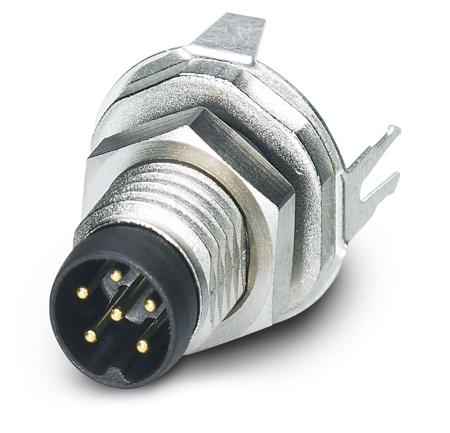 1456022 Phoenix Contact Circular Connector, 6 Contacts, Rear, M8 Connector, Plug, Male, IP67