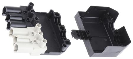 34.362.0210.1 Wieland GST18i6 Series Mini Connector, 6-Pole, Male, Cable Mount, 20A