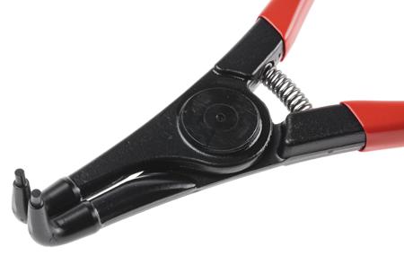 8000-A-41 Gedore 305 mm Chrome Vanadium Steel Circlip Pliers with Bent Tip, External, Range 85 → 140 mm