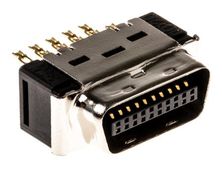 10120-3000PE 3M 101 20 Way Cable Mount D-sub Connector Plug, 2.54mm Pitch
