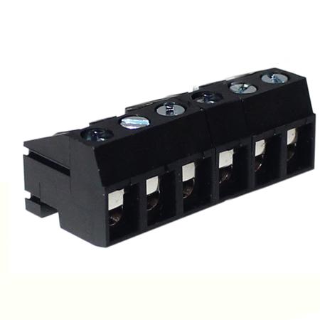 CTBA1301/6A CAMDENBOSS, 5mm Pitch, CTBA, 6 Way, Right Angle, Pluggable Terminal Block, Plug, Through Hole, Screw Termination,