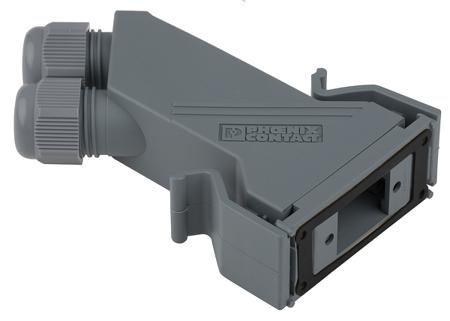1689145 Phoenix Contact VS-09-SET-STD Series Polyamide 45 ° D Sub Backshell, 9 Way