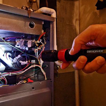 OBS-3L1 Observer Tools LED Torch Black - Rechargeable 1000 lm