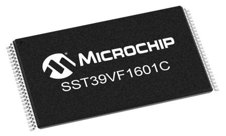 SST39VF1601C-70-4I-EKE-T Microchip 16Mbit Flash Memory 48-Pin TSOP,