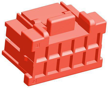 3-1971905-5 TE Connectivity Grace Inertia, 3.3mm Pitch, 10 Way, 2 Row Male Connector Housing