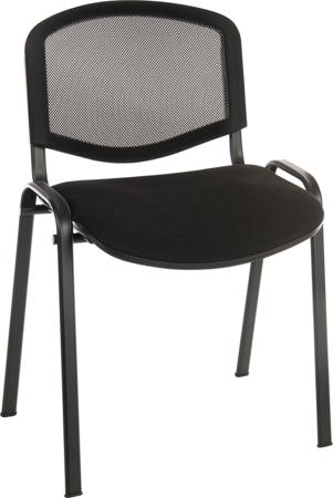 625-817 RS PRO Black Fabric, Mesh Utility Seating, 140 Weight Capacity