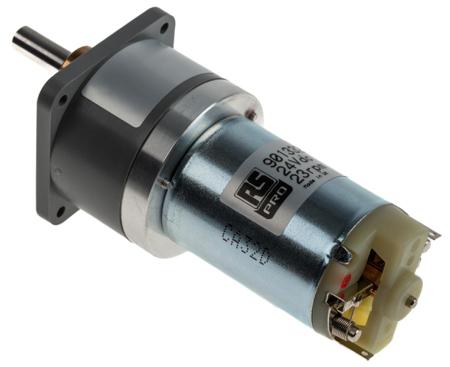901-3320 RS PRO Brushed Geared DC Geared Motor, 24 V dc, 600 mNm, 23 rpm, 6mm Shaft Diameter