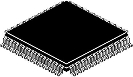 MK20DN512VLK10 NXP  ARM Cortex M4 MCU, 100MHz, 512 kB Flash, 80-Pin LQFP