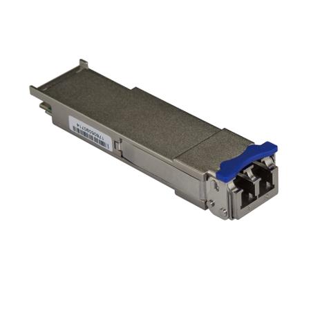 QSFP40LR4ST StarTech.com MSA Compatible LC Single Mode Transceiver Module, Full Duplex, 40000Mbit/s