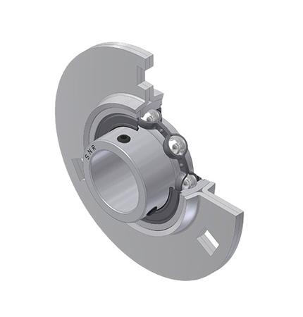 USPF206 SNR 3 Hole Cylindrical,  30 mm ID