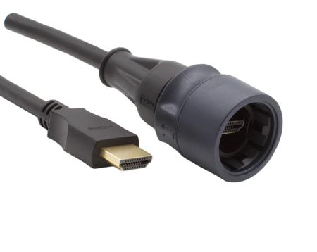 PXP6060-3M00 BulginPXP6060, 3m Male HDMI to Male HDMI Ultra High Speed