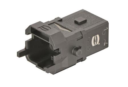 09100053001 HARTING Heavy Duty Power Connector Insert, 10A, Male, Han 1A Series, 5 Contacts