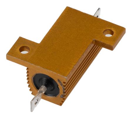 HS25-R47-J Arcol HS25 Series Aluminium Housed Axial Wire Wound Panel Mount Resistor, 470mΩ ±5% 25W