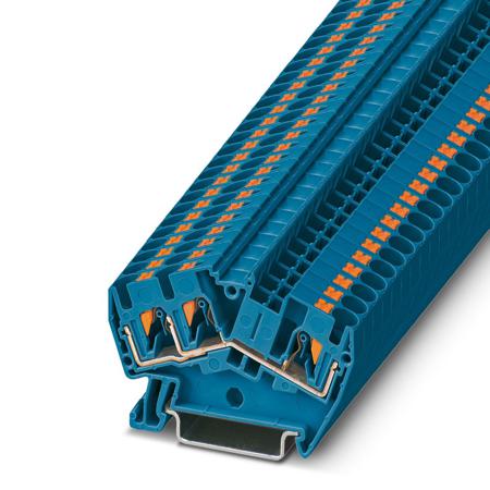 3213605 Phoenix Contact  PTS 4-TWIN BU Series, Push In Termination