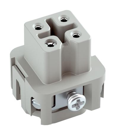 457-182 RS PRO Heavy Duty Power Connector, 10A, Female, 4 Contacts