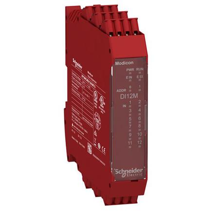 XPSMCMDI1200MTG Schneider Electric Preventa Series Safety Module, 12 Inputs, 8 Outputs, 24 V