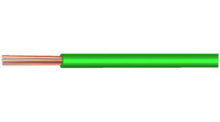 26431 Helukabel Green 0.25 mm² Hook Up Wire, 23 AWG, 100m, PVC Insulation,