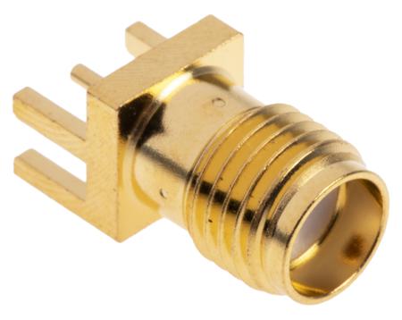 526-5785 RS Pro Straight 50Ω PCB Mount SMA End Launcher Connector, Solder Termination